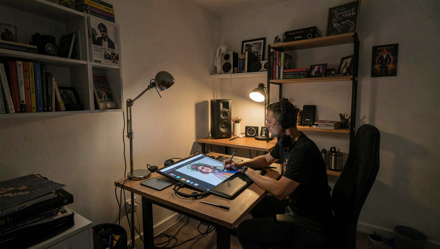 2. Two different trades : Digital caricature artist for hire: how commissions actually work